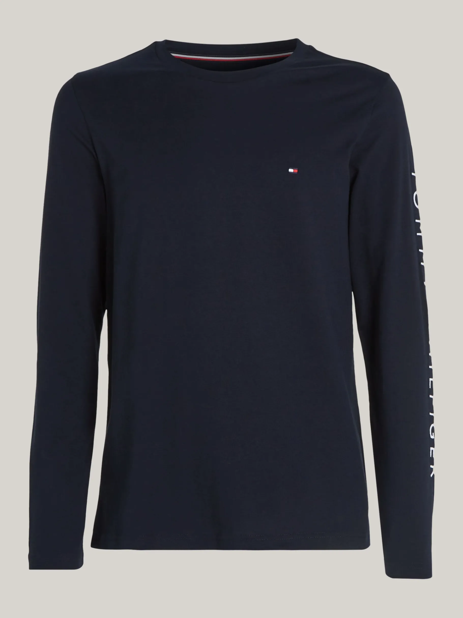 Tommy Hilfiger Slim Fit Langarmshirt mit Logo DESERT SKY Best