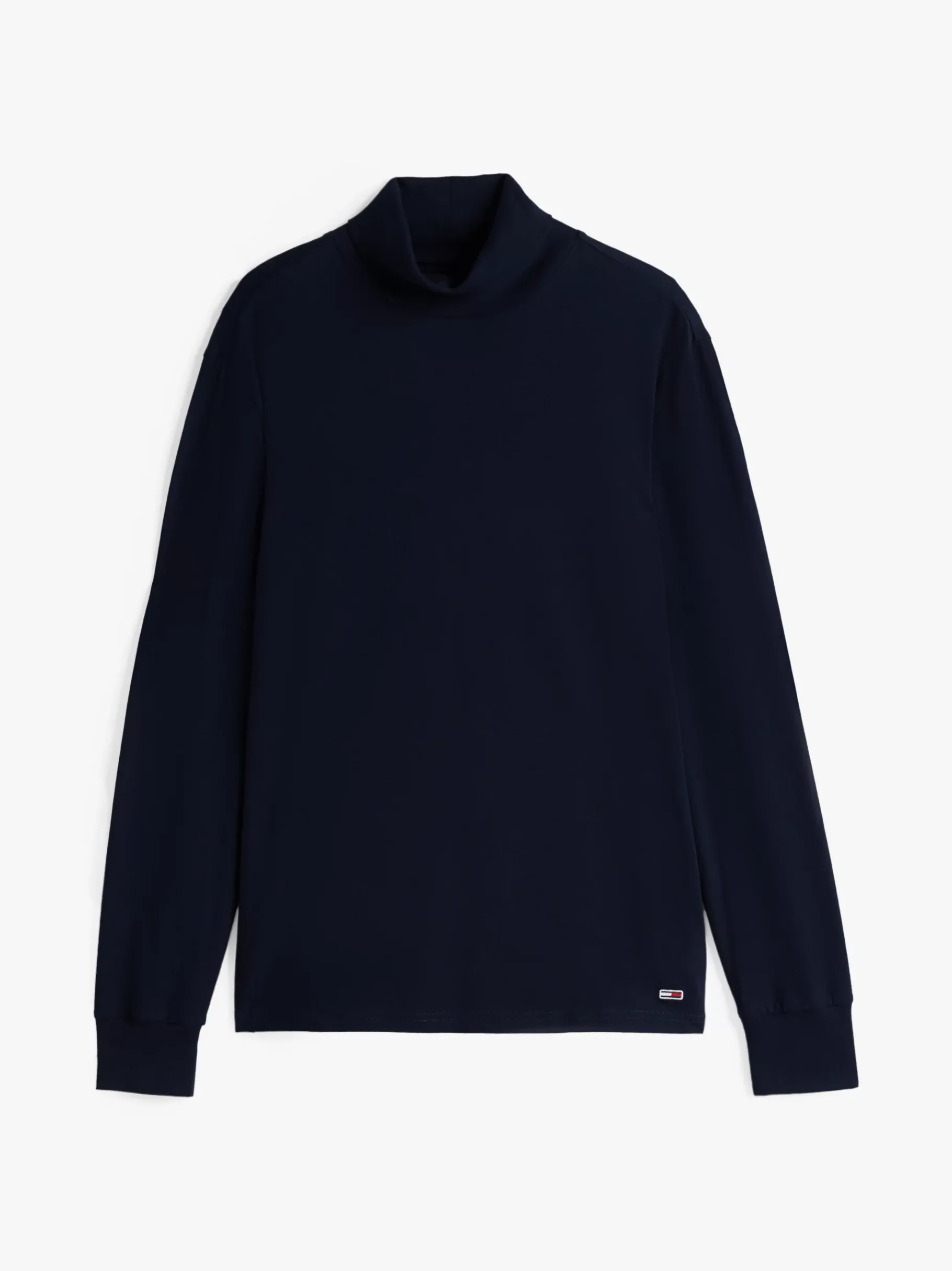 Tommy Hilfiger Slim Fit Langarmshirt mit Rollkragen DARK NIGHT NAVY Sale