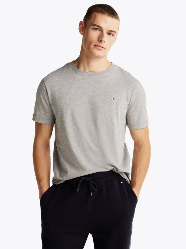 Tommy Hilfiger Slim Fit Lounge-T-Shirt LIGHT GREY HEATHER Store