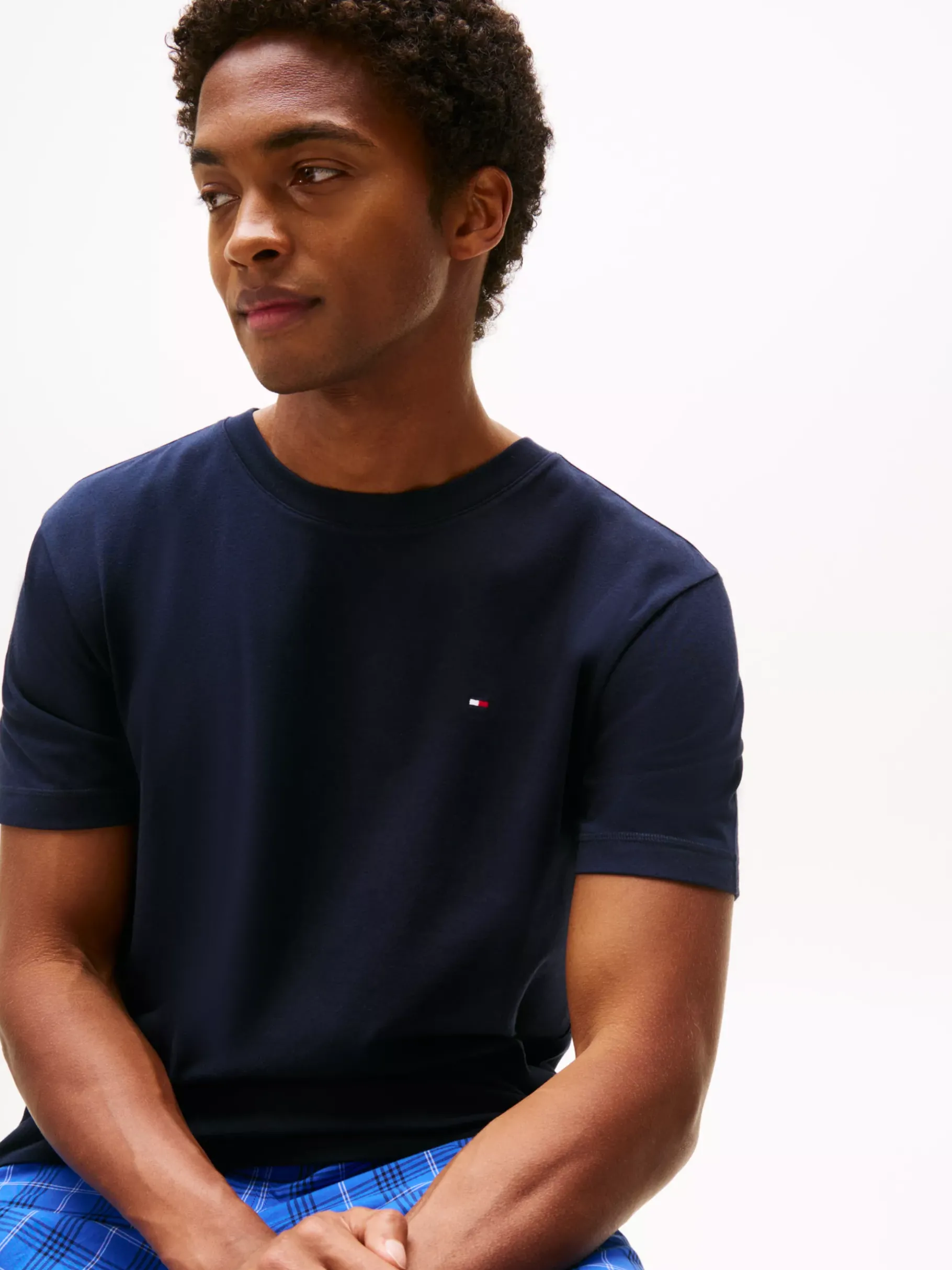 Tommy Hilfiger Slim Fit Lounge-T-Shirt DESERT SKY Fashion