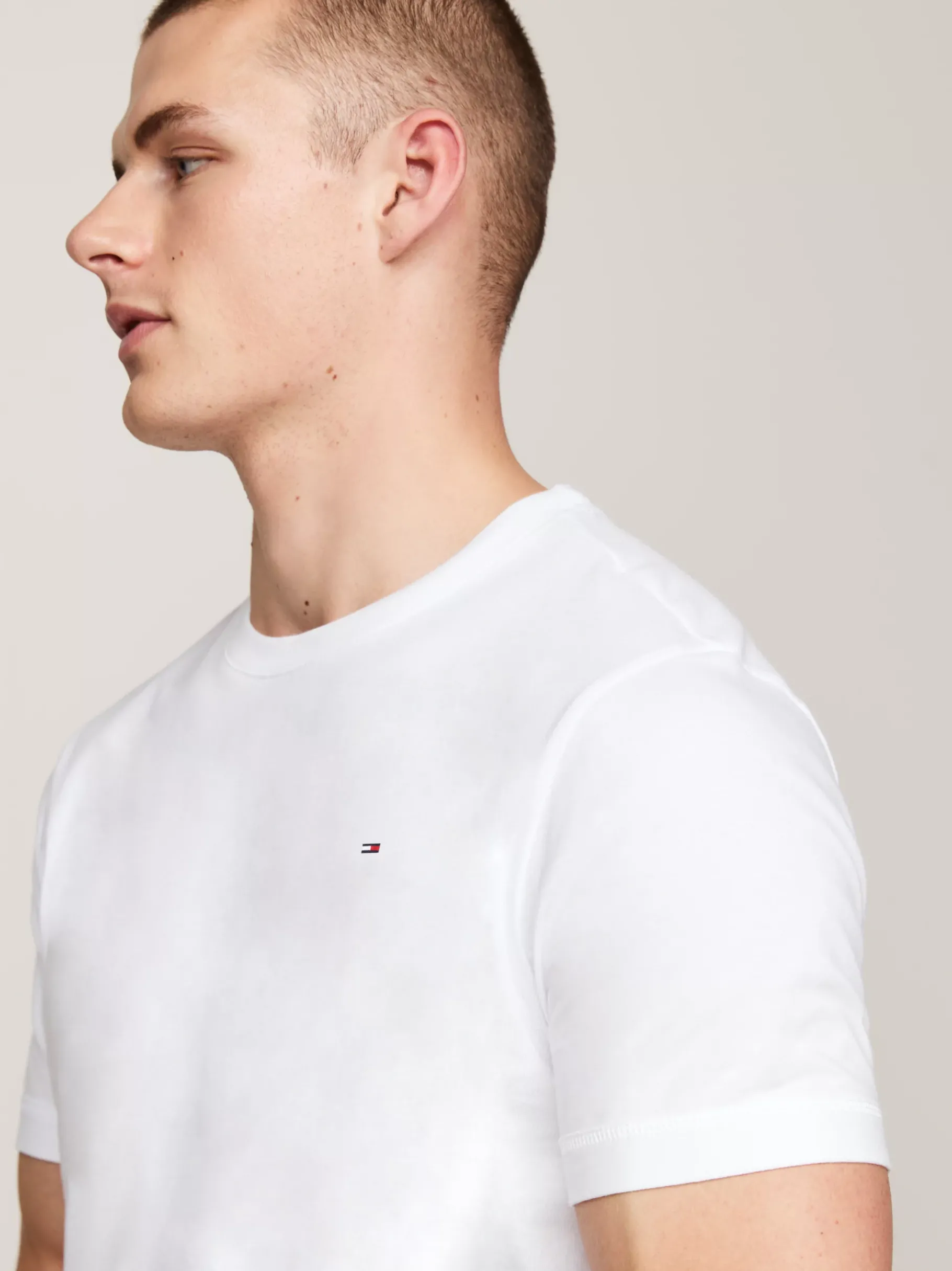 Tommy Hilfiger Slim Fit Lounge-T-Shirt WHITE Store