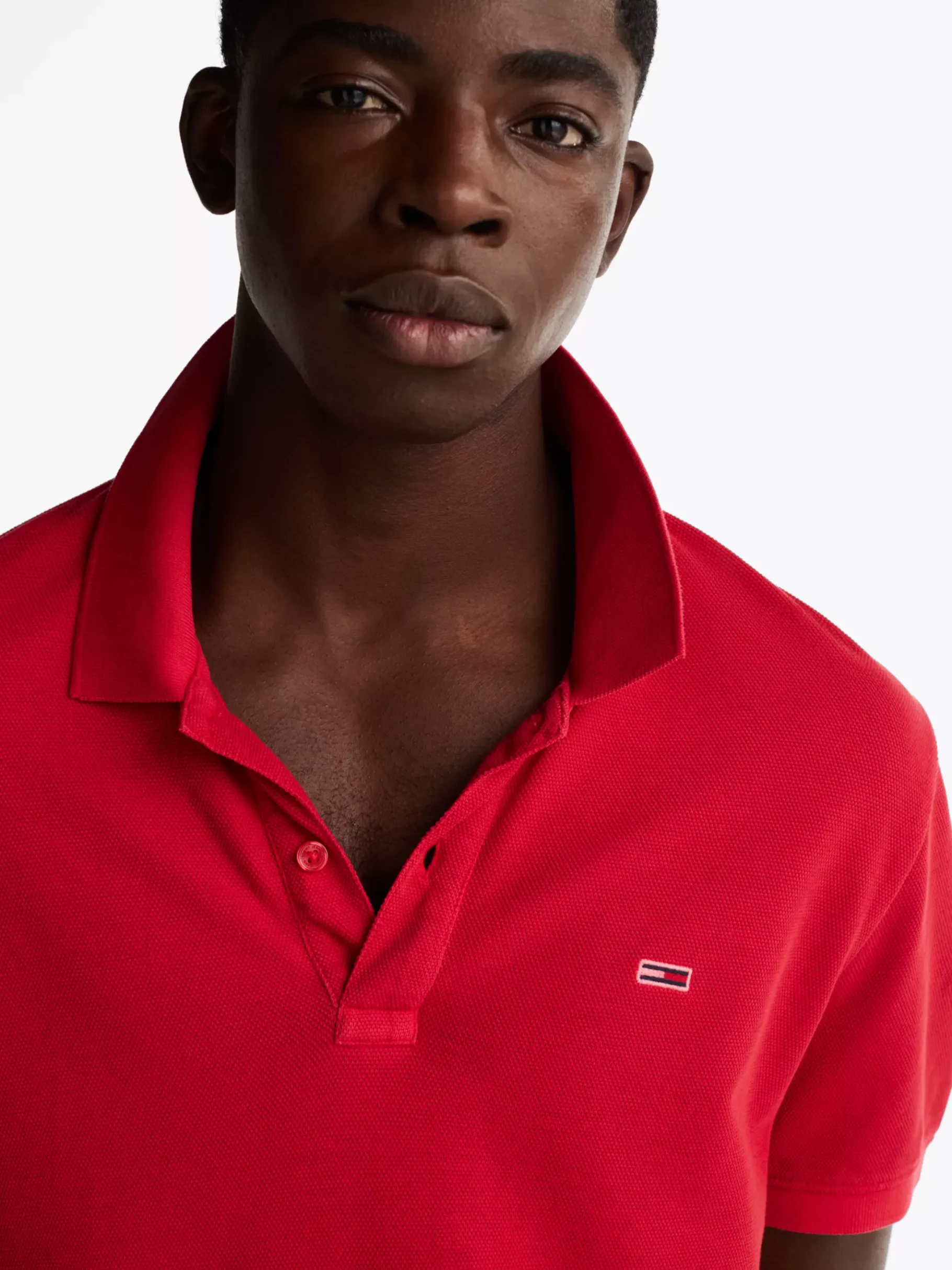 Tommy Hilfiger Slim Fit Poloshirt RED HOT Online