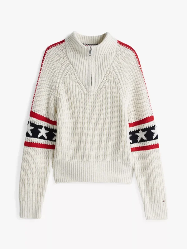 Tommy Hilfiger Slim Fit Pullover mit Kaschmir IVORY PETAL Hot