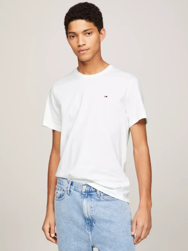 Tommy Hilfiger Slim Fit T-Shirt CLASSIC WHITE Sale