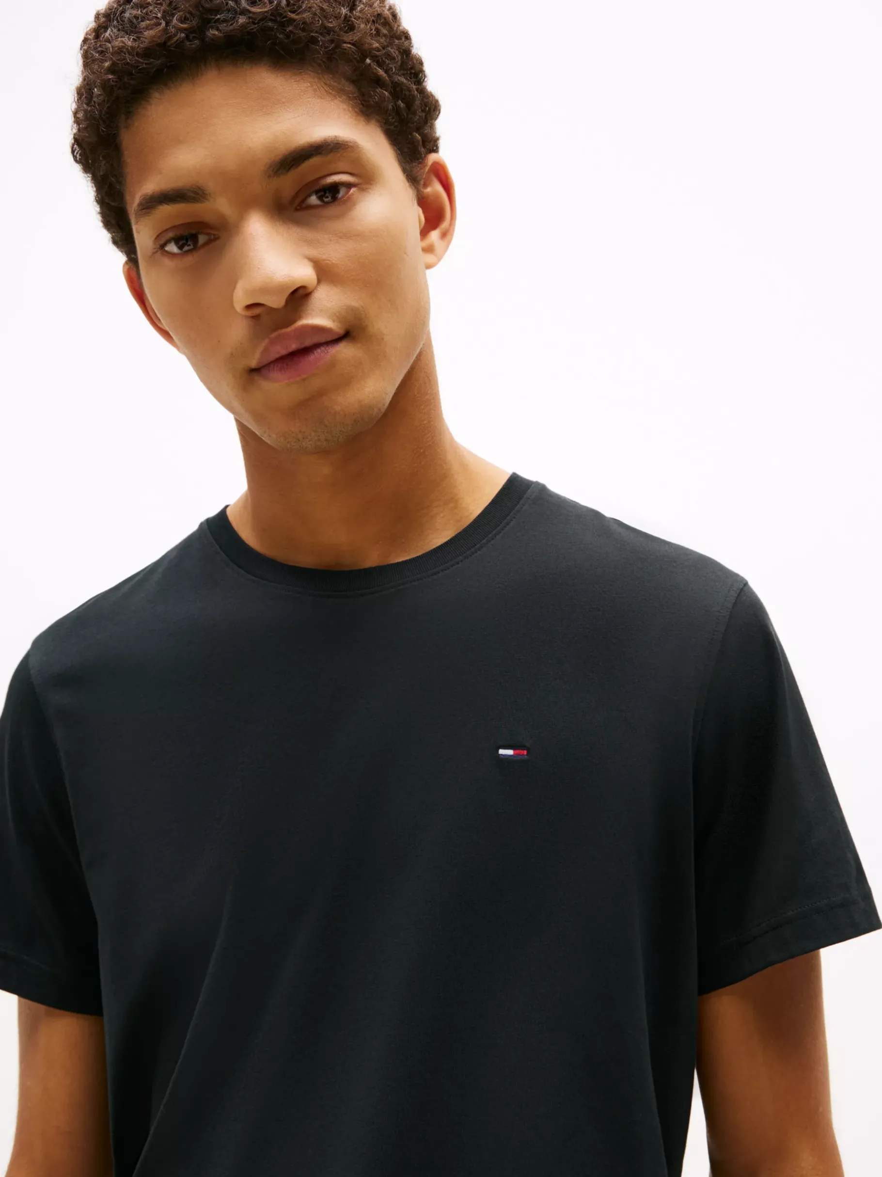 Tommy Hilfiger Slim Fit T-Shirt TOMMY BLACK New