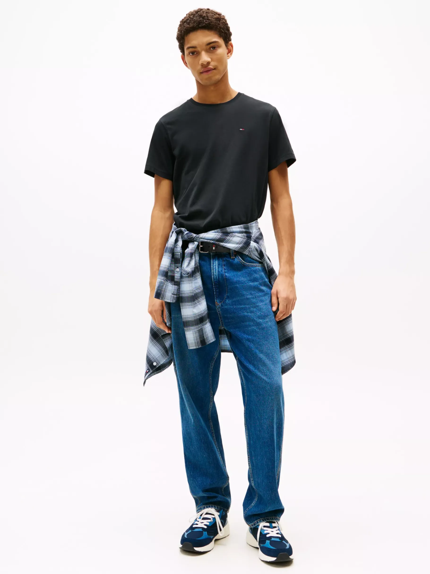 Tommy Hilfiger Slim Fit T-Shirt TOMMY BLACK New