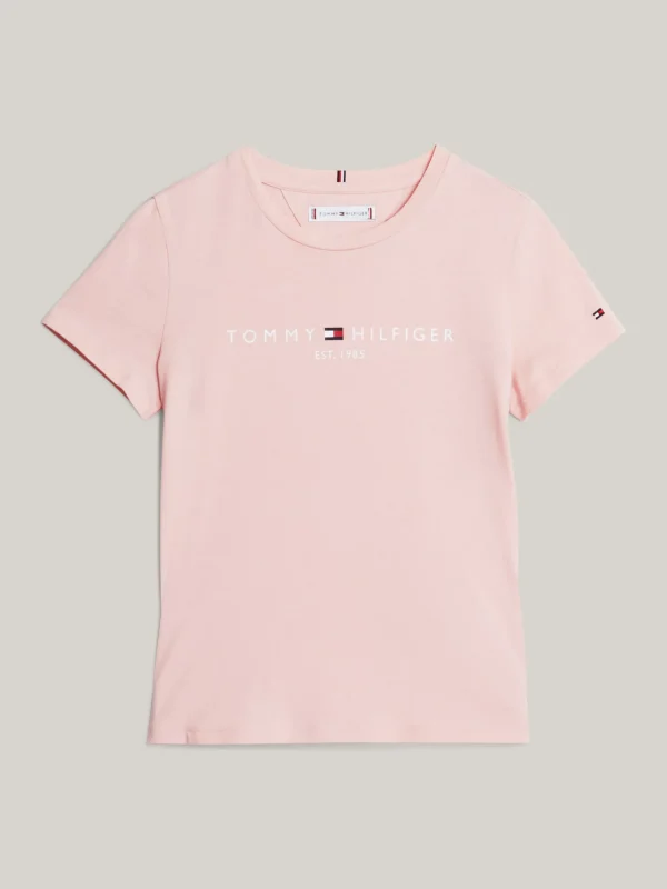 Tommy Hilfiger Slim Fit T-Shirt mit Logo SOFT ROSE Best