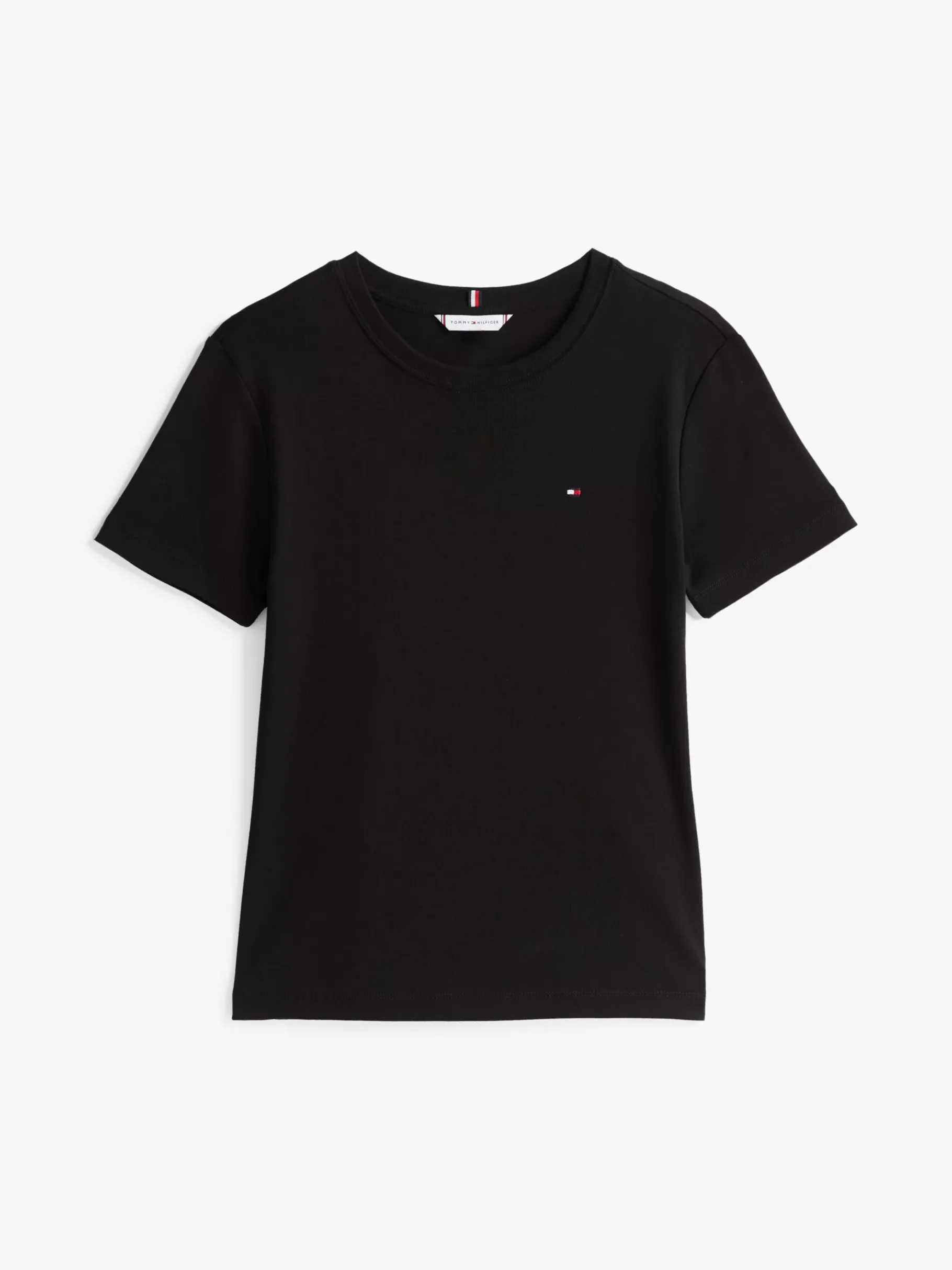 Tommy Hilfiger Slim Fit T-Shirt mit Rundhalsausschnitt BLACK Online