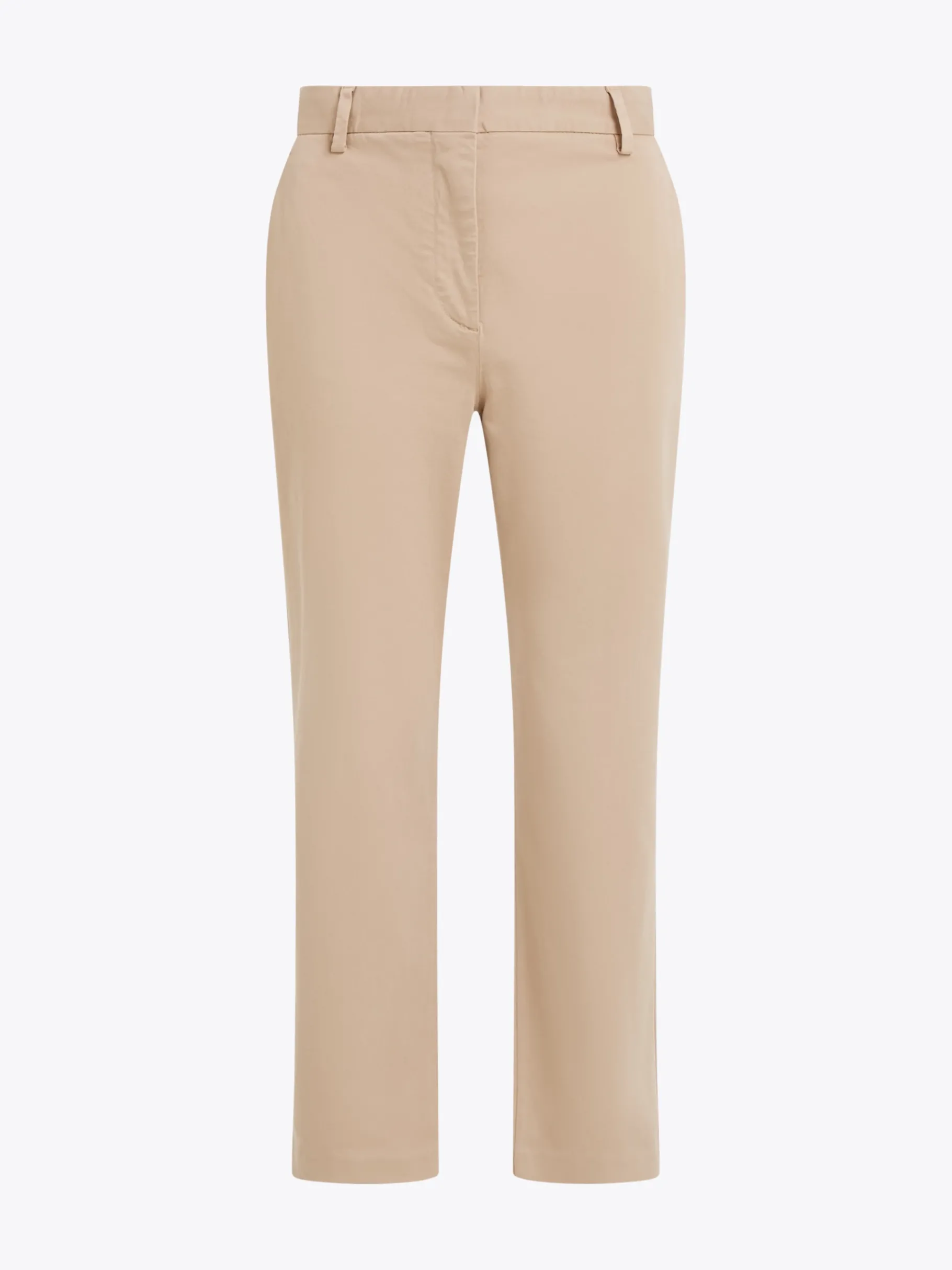 Tommy Hilfiger Slim Straight Fit Baumwoll-Chinos mit Stretch BEIGE Best Sale