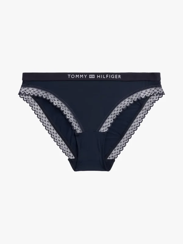 Tommy Hilfiger Slips mit Spitze und gleichfarbigem Logo DESERT SKY Fashion