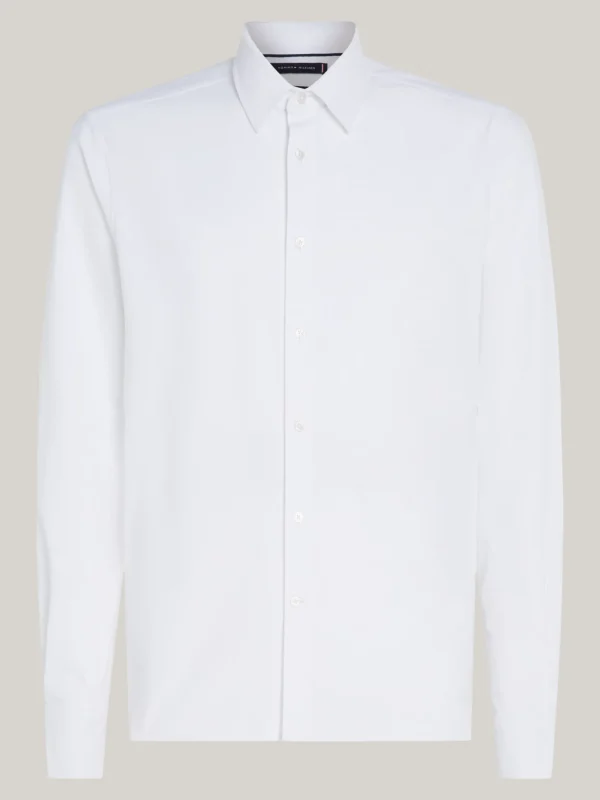 Tommy Hilfiger Smart Casual gewebtes Slim Fit Hemd OPTIC WHITE Store