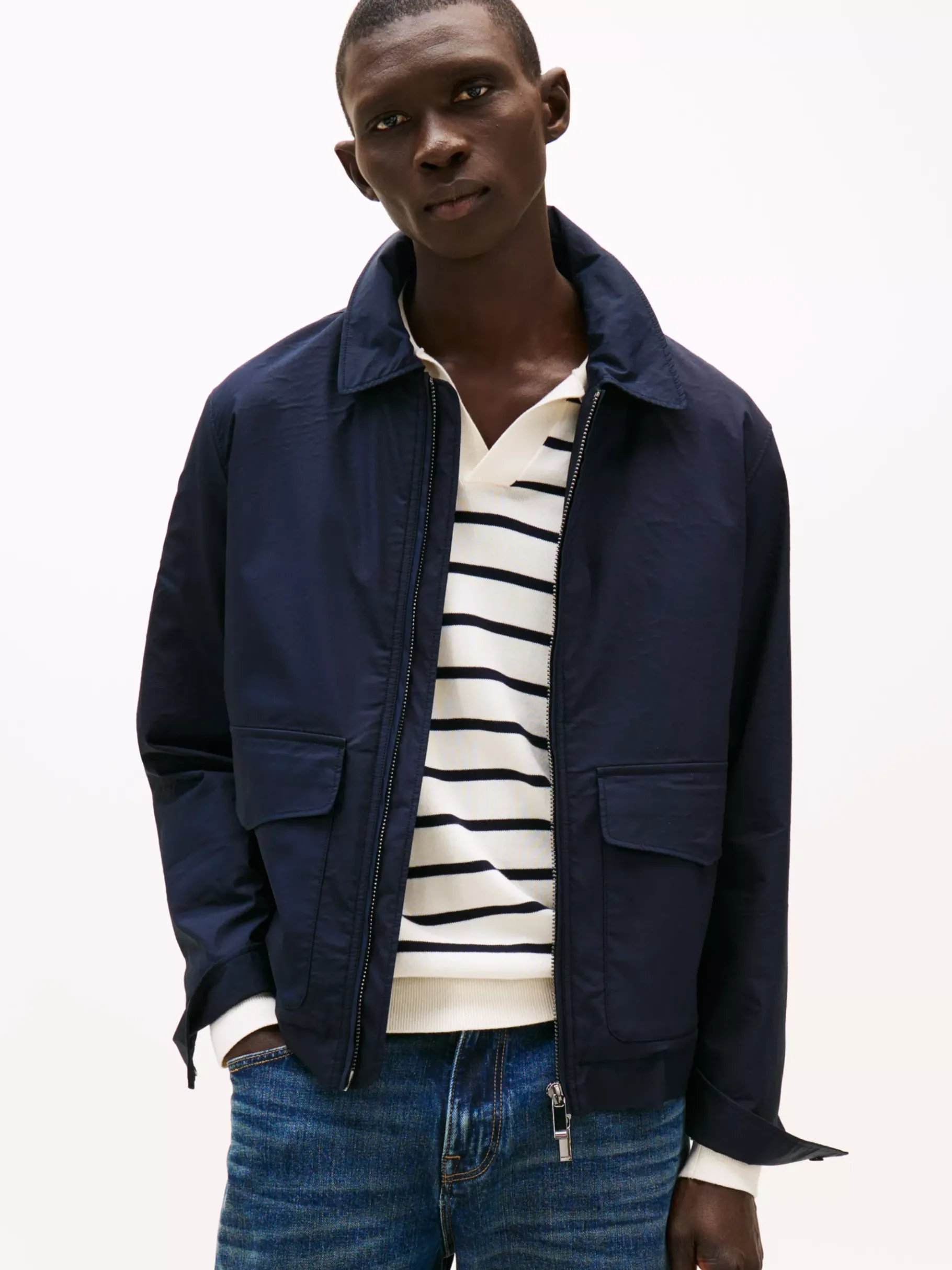 Tommy Hilfiger Smart Casual Ivy Jacke DESERT SKY Best Sale