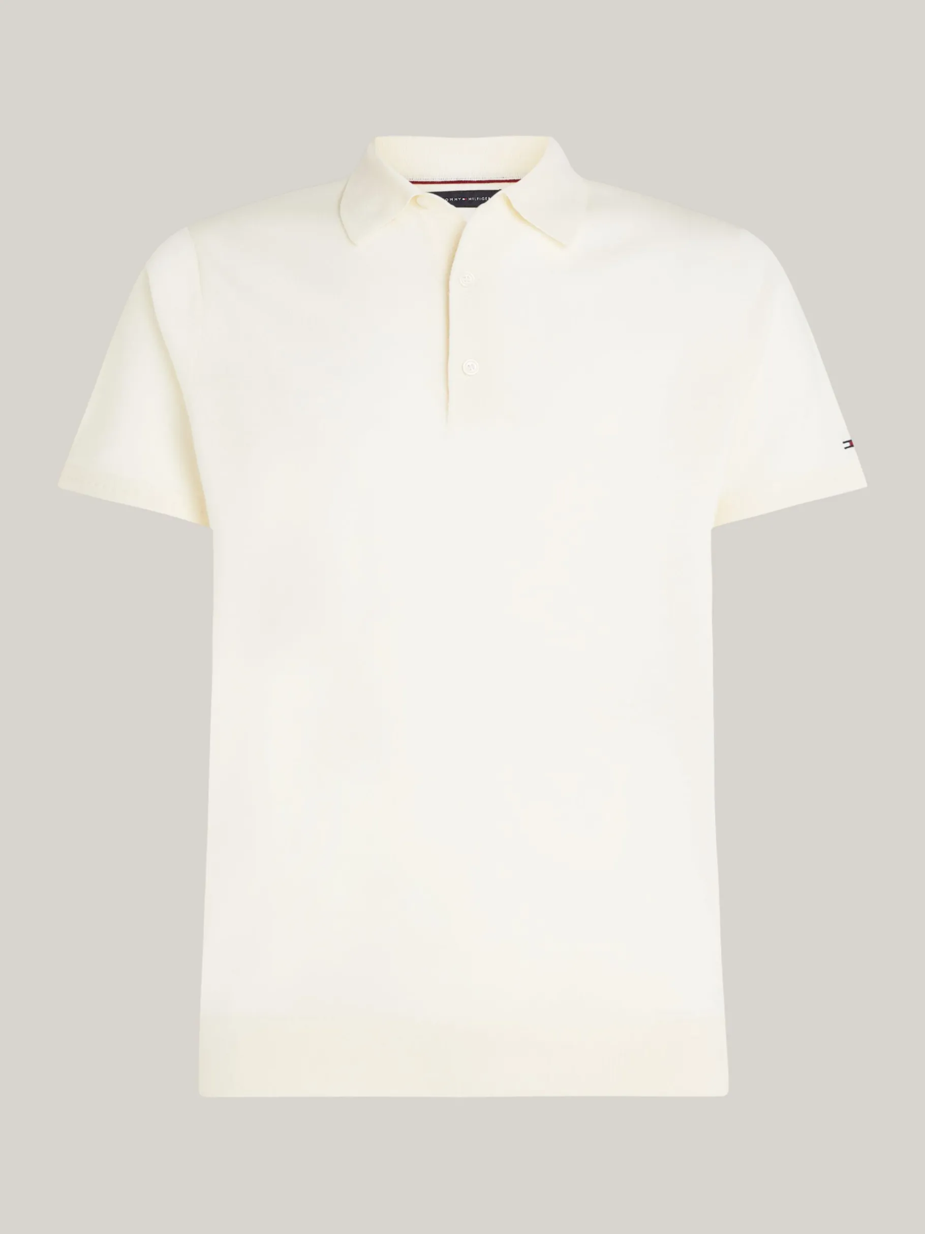 Tommy Hilfiger Smart Casual Poloshirt aus reiner Wolle IVORY Store