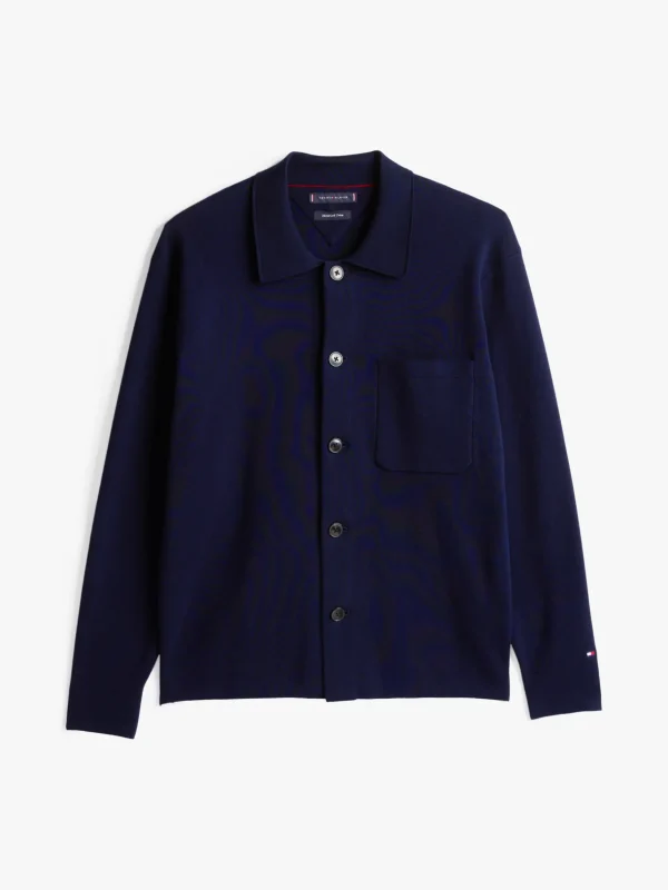 Tommy Hilfiger Smart Casual Relaxed Fit Polo-Overshirt DESERT SKY Hot