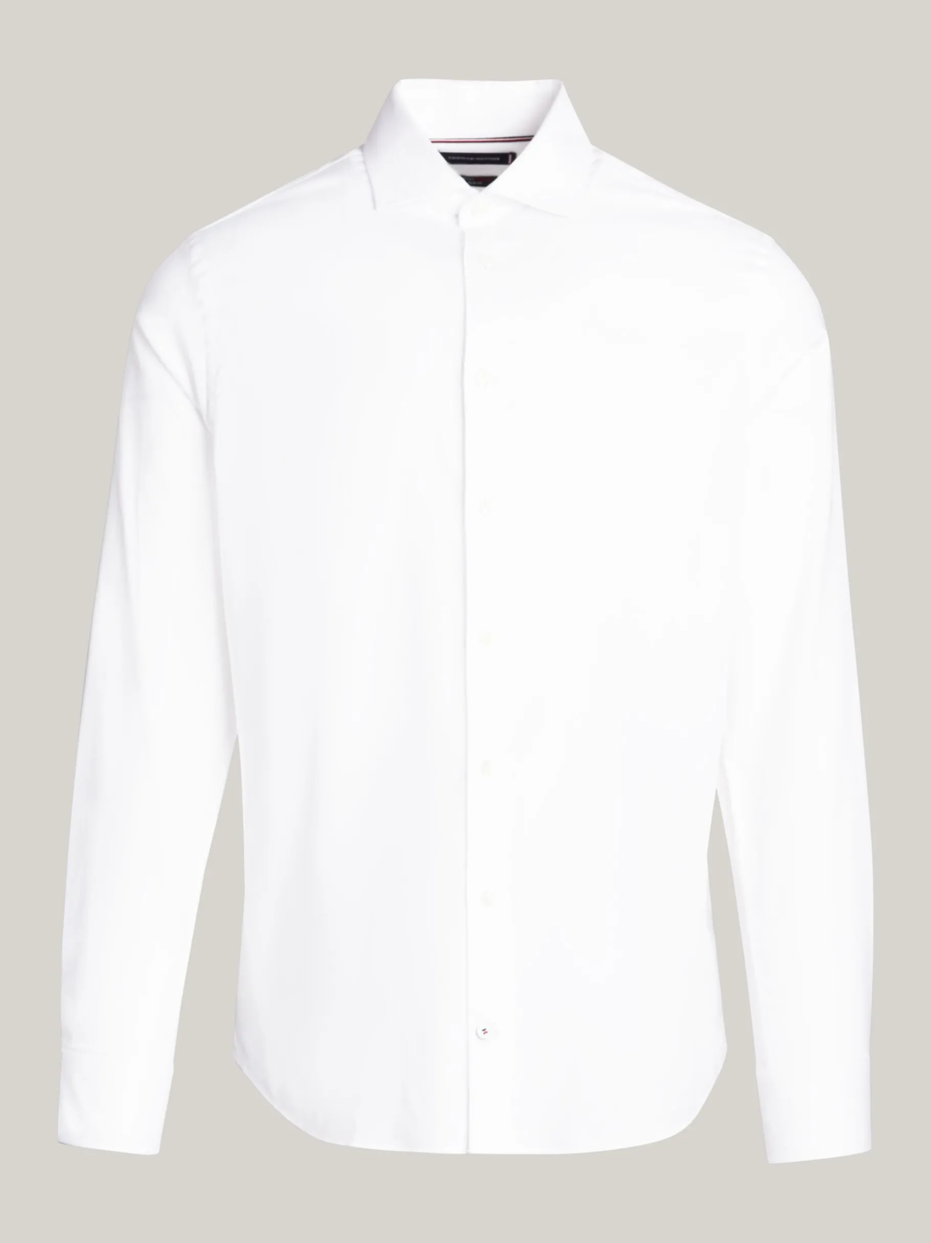 Tommy Hilfiger Smart Casual Slim Fit Dobby-Hemd TH OPTIC WHITE Outlet