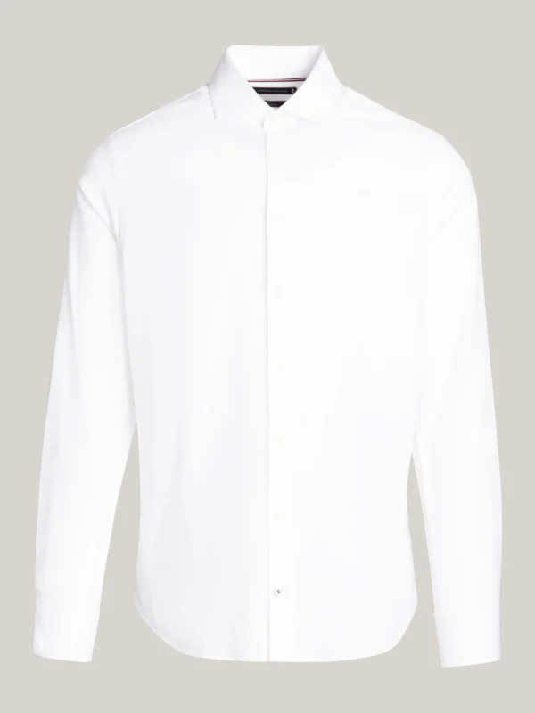 Tommy Hilfiger Smart Casual Slim Fit Dobby-Hemd TH OPTIC WHITE Outlet