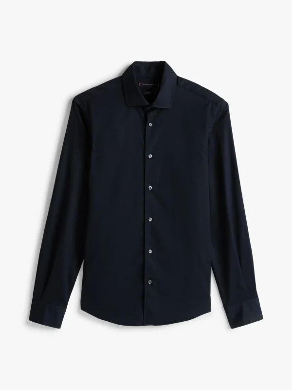 Tommy Hilfiger Smart Casual Slim Fit Hemd DESERT SKY Flash Sale