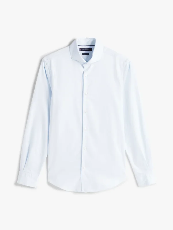 Tommy Hilfiger Smart Casual Slim Fit Twill-Hemd SWEET BLUE Sale