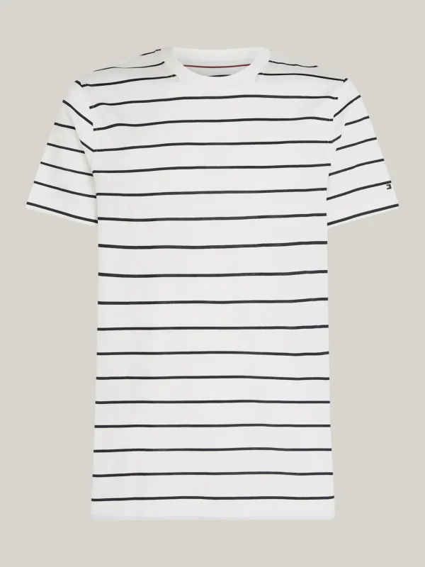 Tommy Hilfiger Smart Casual T-Shirt mit Rundhalsausschnitt ECRU / DESERT SKY Cheap
