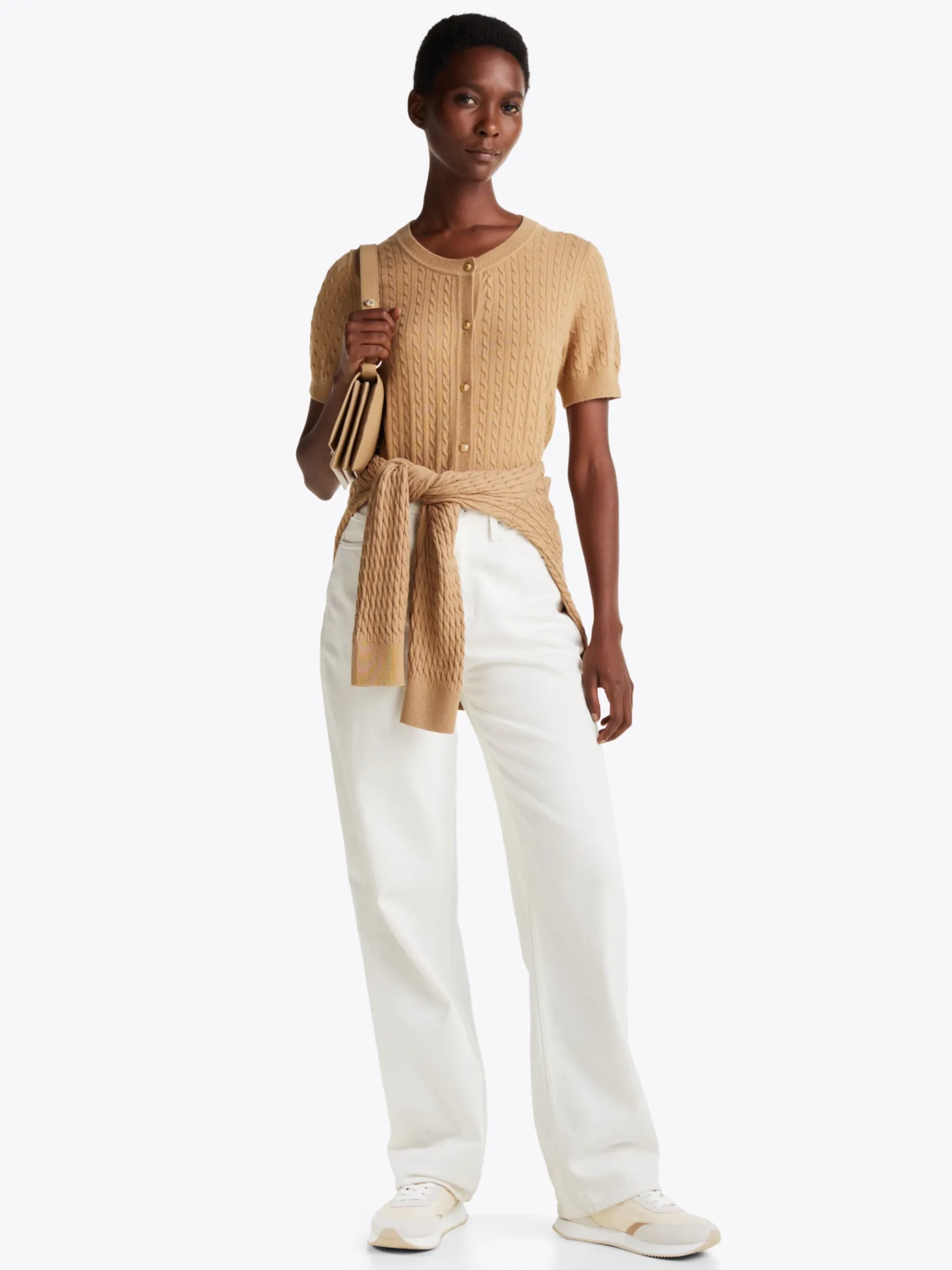 Tommy Hilfiger Sneaker mit Kontrast-Ferse MUSLIN/CLAYSTONE Store