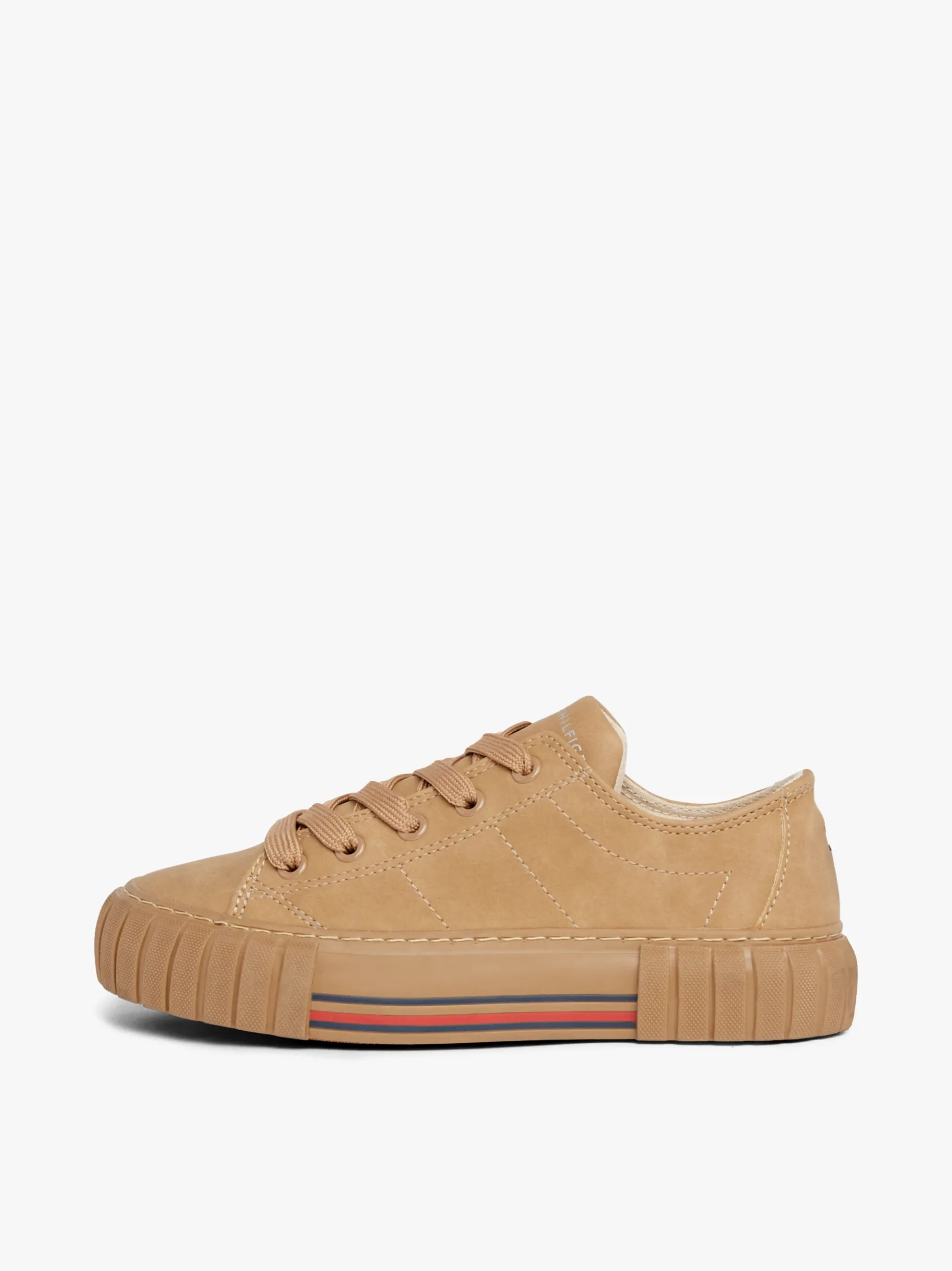 Tommy Hilfiger Sneaker mit Struktur und Tommy-Tape COGNAC Shop
