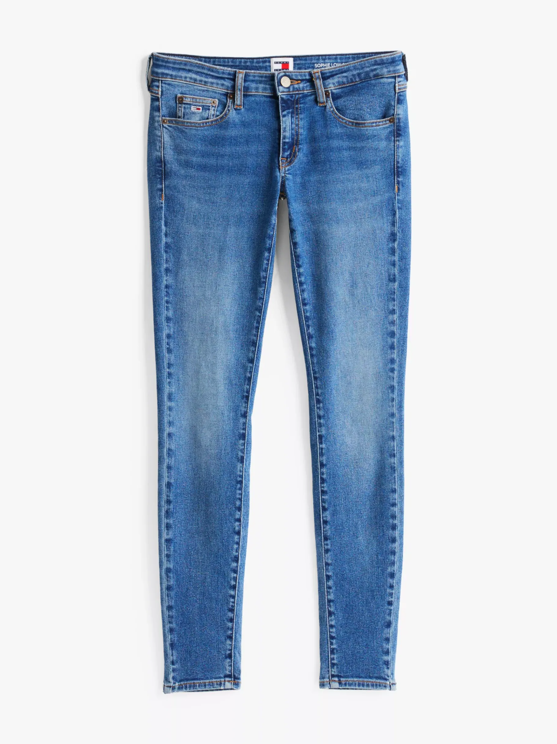 Tommy Hilfiger Sophie Skinny Jeans mit niedrigem Bund DENIM MEDIUM Flash Sale