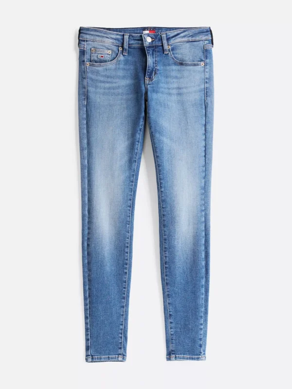 Tommy Hilfiger Sophie Skinny Jeans mit niedrigem Bund DENIM MEDIUM Sale
