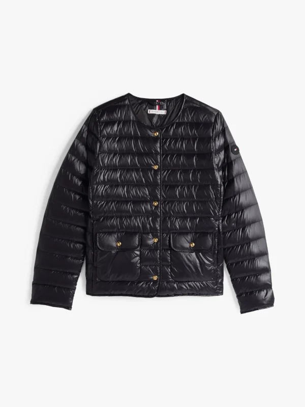 Tommy Hilfiger Steppjacke mit Druckknöpfen BLACK Sale