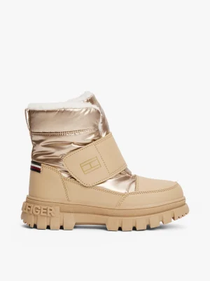 Tommy Hilfiger Stiefel mit Kunstpelz BRONZE Flash Sale