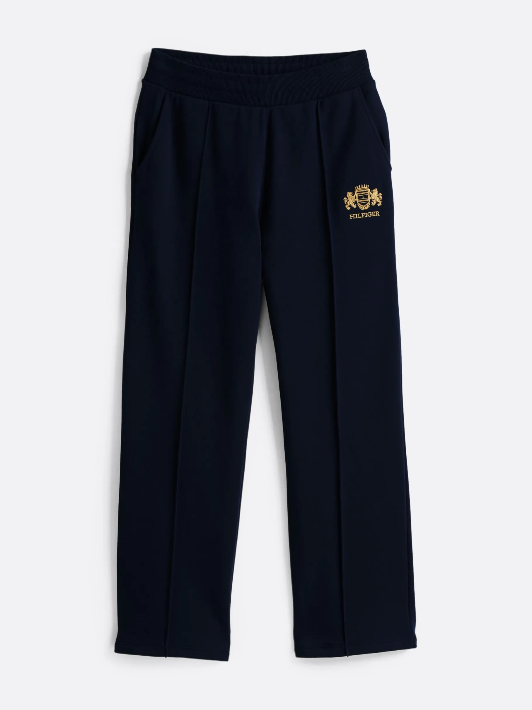 Tommy Hilfiger Straight Fit Jogginghose mit Logo DARK NIGHT NAVY Hot