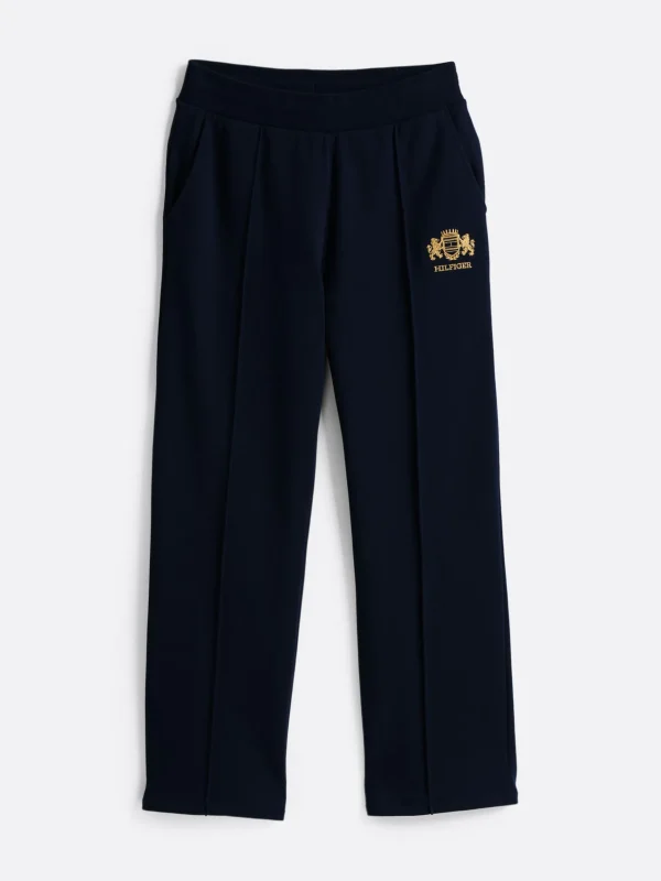 Tommy Hilfiger Straight Fit Jogginghose mit Logo DARK NIGHT NAVY Hot