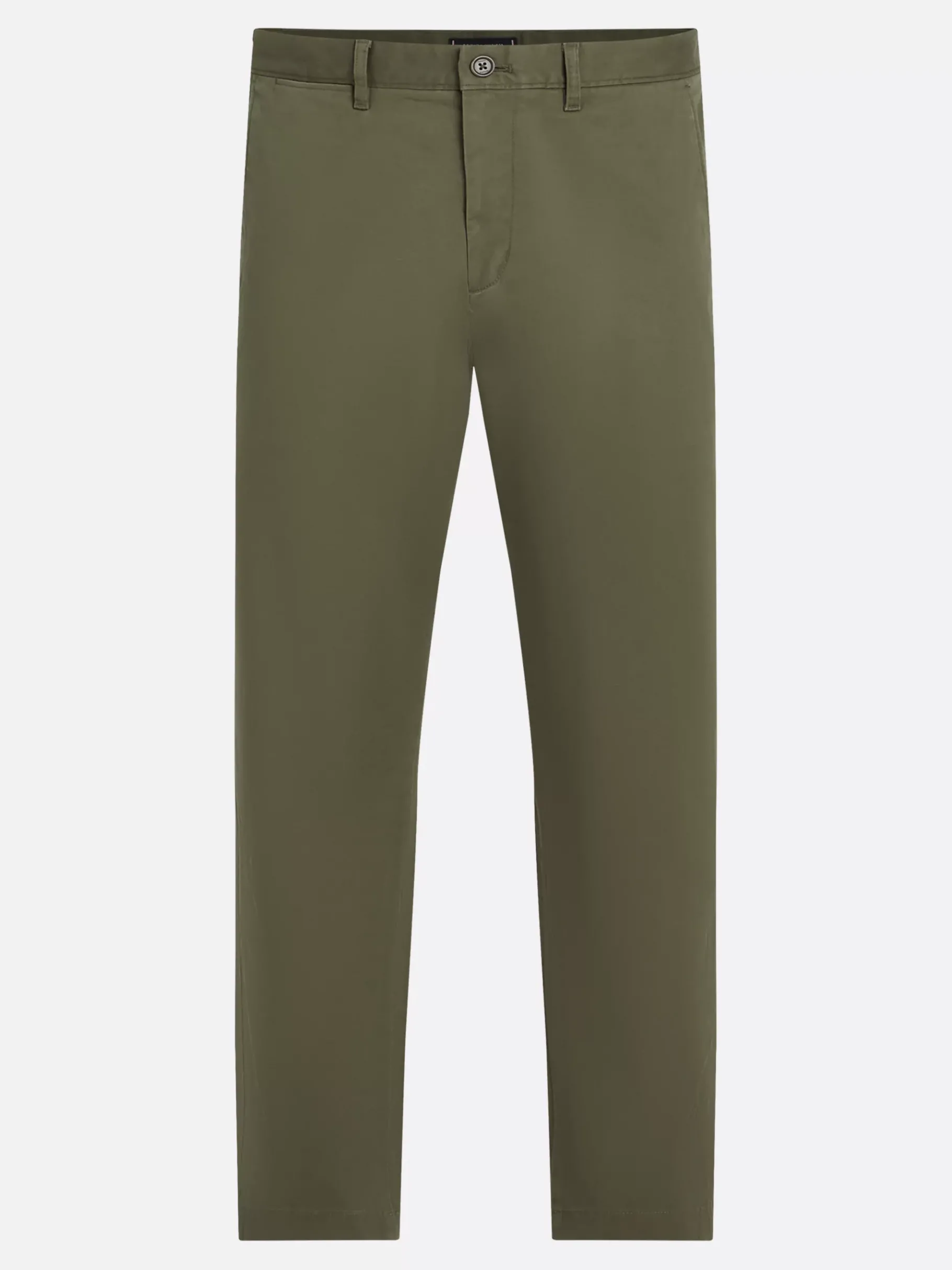 Tommy Hilfiger Straight Leg Fit Satin-Chinos ARMY GREEN Fashion