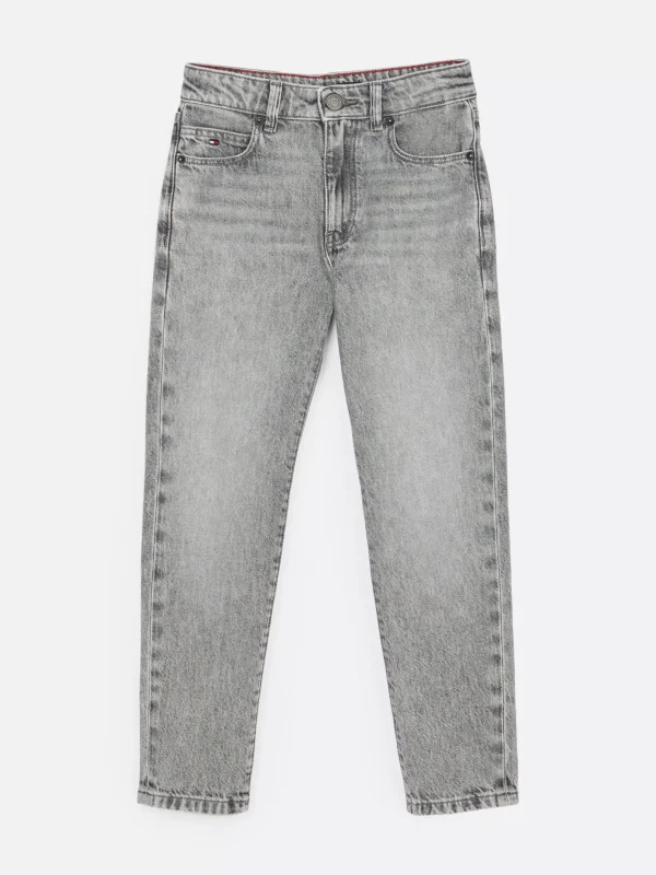 Tommy Hilfiger Straight Leg Jeans mit Fade-Effekt GREYUSED Flash Sale