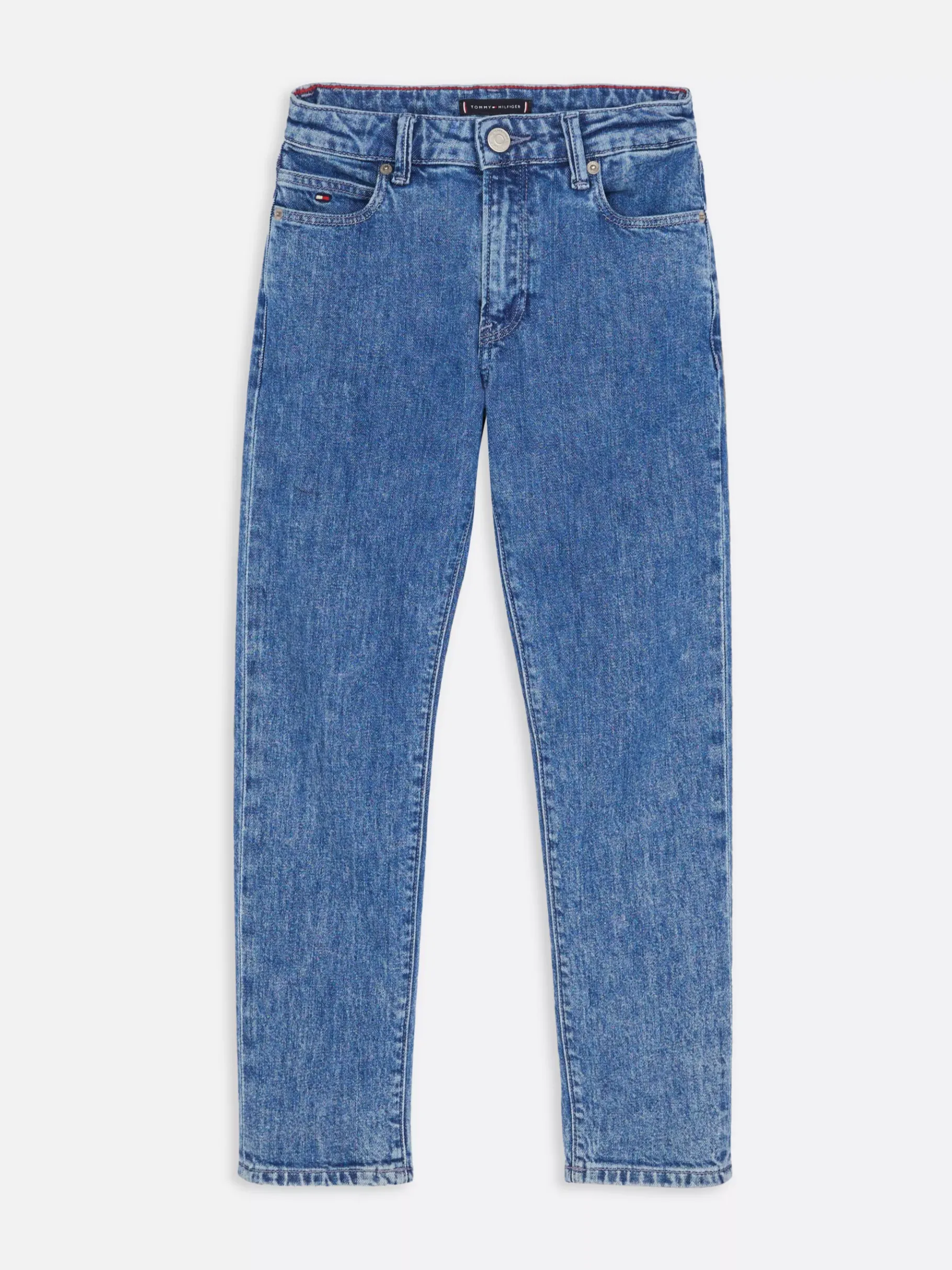 Tommy Hilfiger Straight Leg Jeans mit Fade-Effekt SALTANDPEPPER Clearance