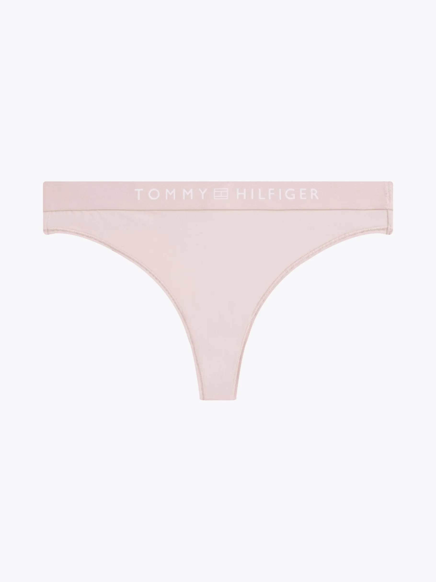 Tommy Hilfiger String mit farblich abgestimmtem Logo-Bund BALANCED BEIGE Flash Sale