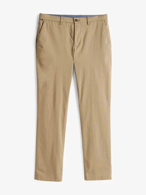 Tommy Hilfiger Strukturierte Straight Leg Fit Chinos BATIQUE KHAKI Best Sale