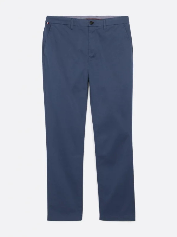 Tommy Hilfiger Strukturierte Straight Leg Fit Chinos AEGEAN SEA Flash Sale