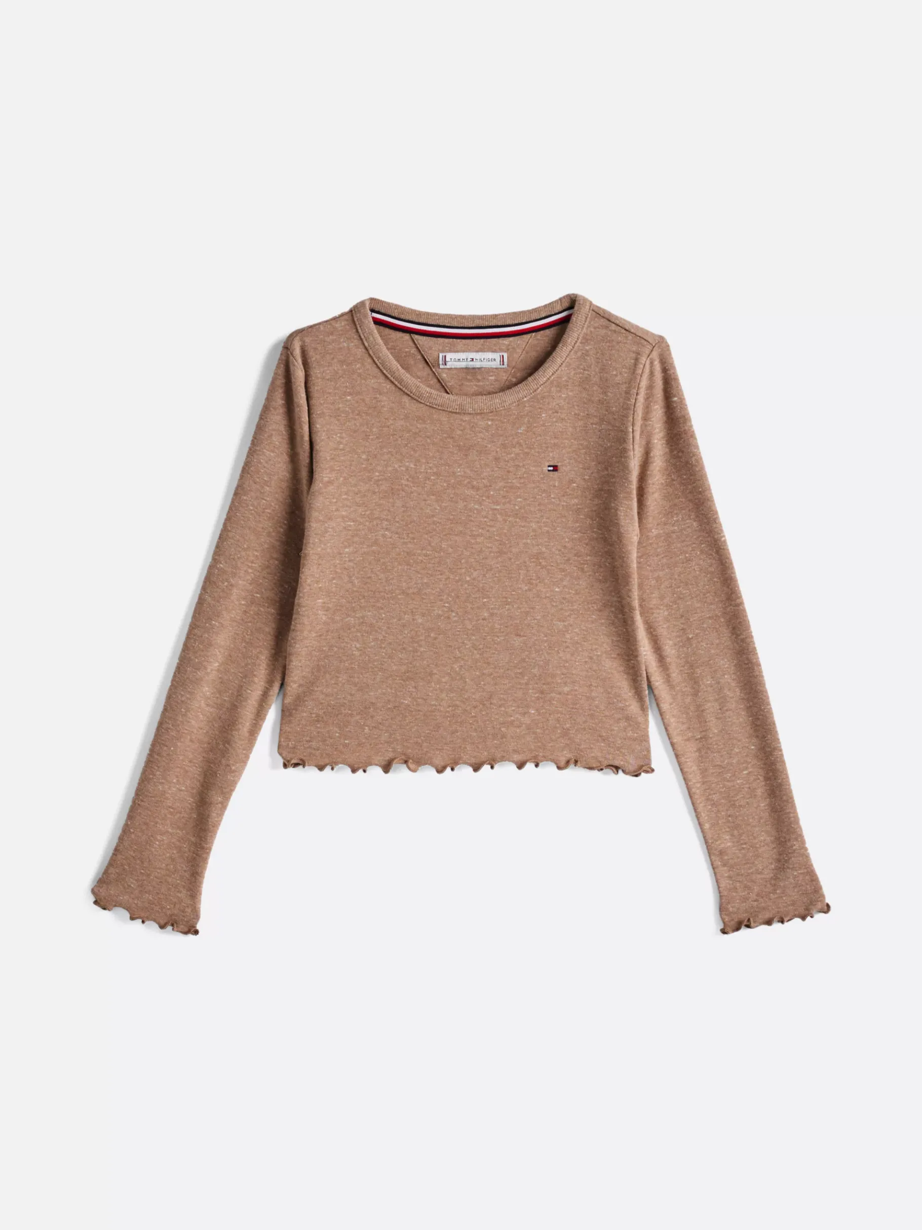 Tommy Hilfiger Strukturiertes Extra Slim Fit Langarmoberteil HICKORY Shop