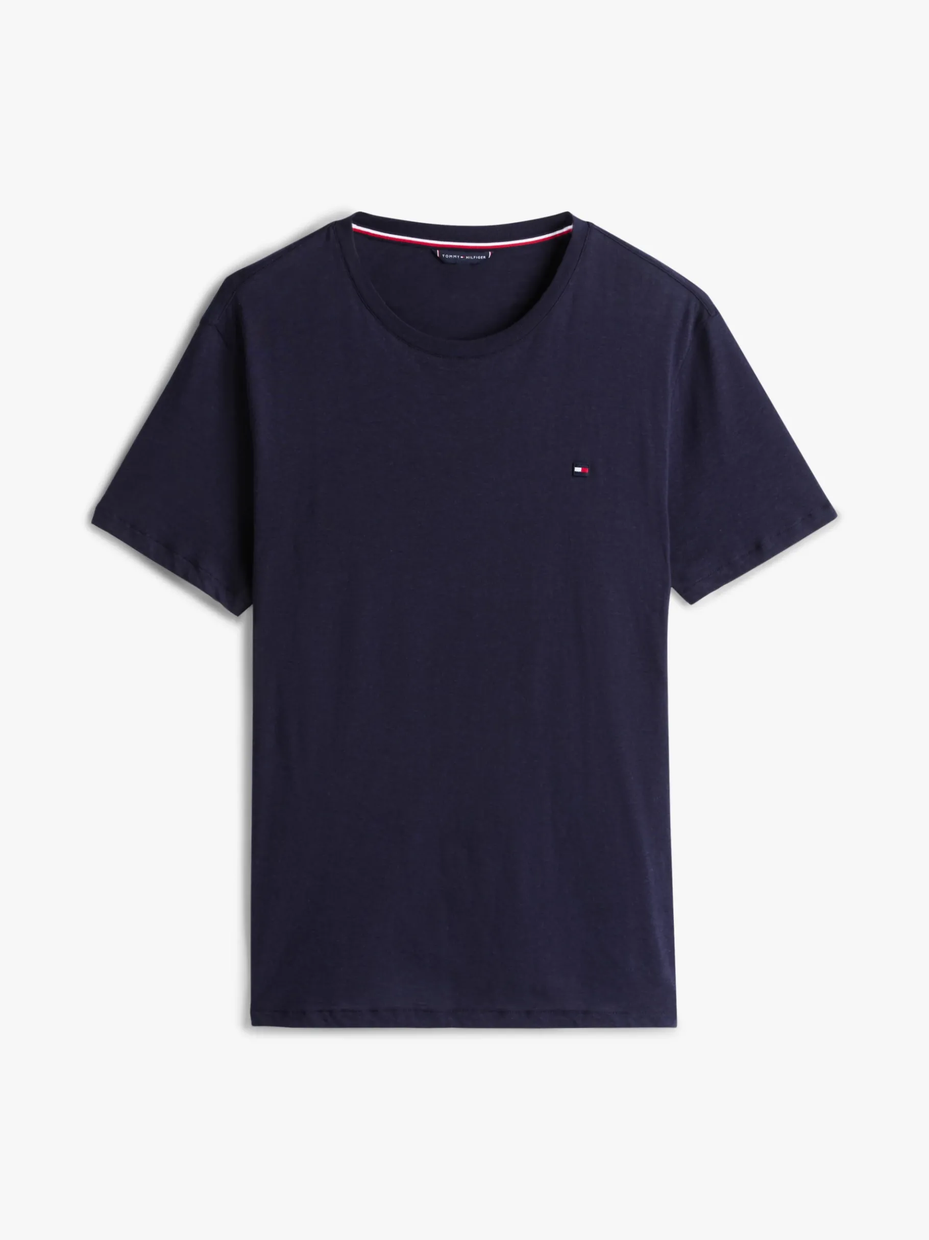 Tommy Hilfiger Strukturiertes T-Shirt mit Rundhalsausschnitt DESERT SKY Sale