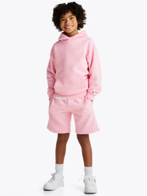 Tommy Hilfiger Sweat-Shorts mit Logo PINK SUGAR New