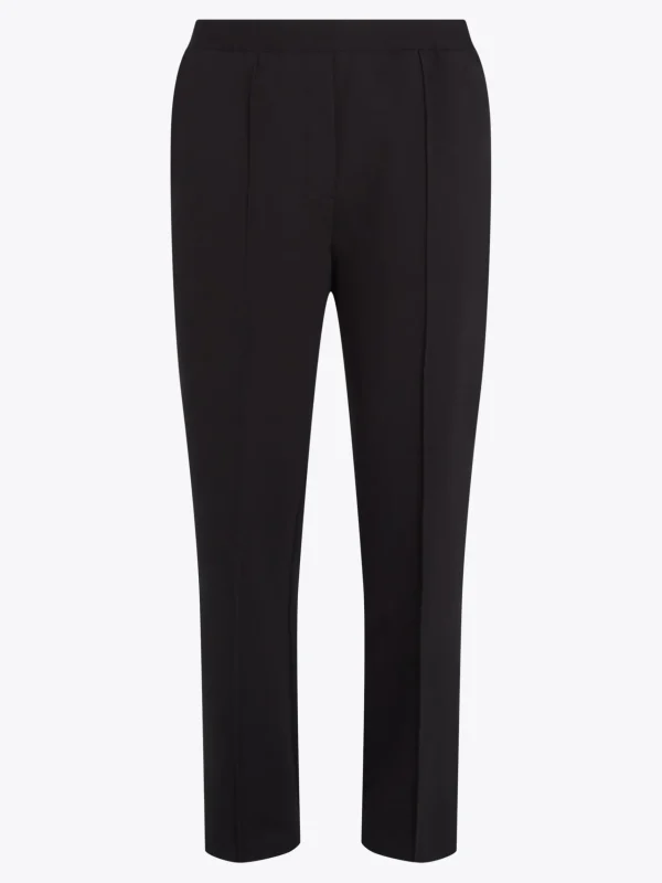 Tommy Hilfiger Tapered Leg Fit Hose mit Metall-Flag BLACK Cheap