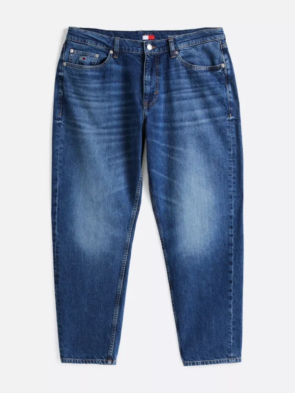 Tommy Hilfiger Tapered Leg Relaxed Jeans mit Fade-Effekt DENIM DARK Cheap