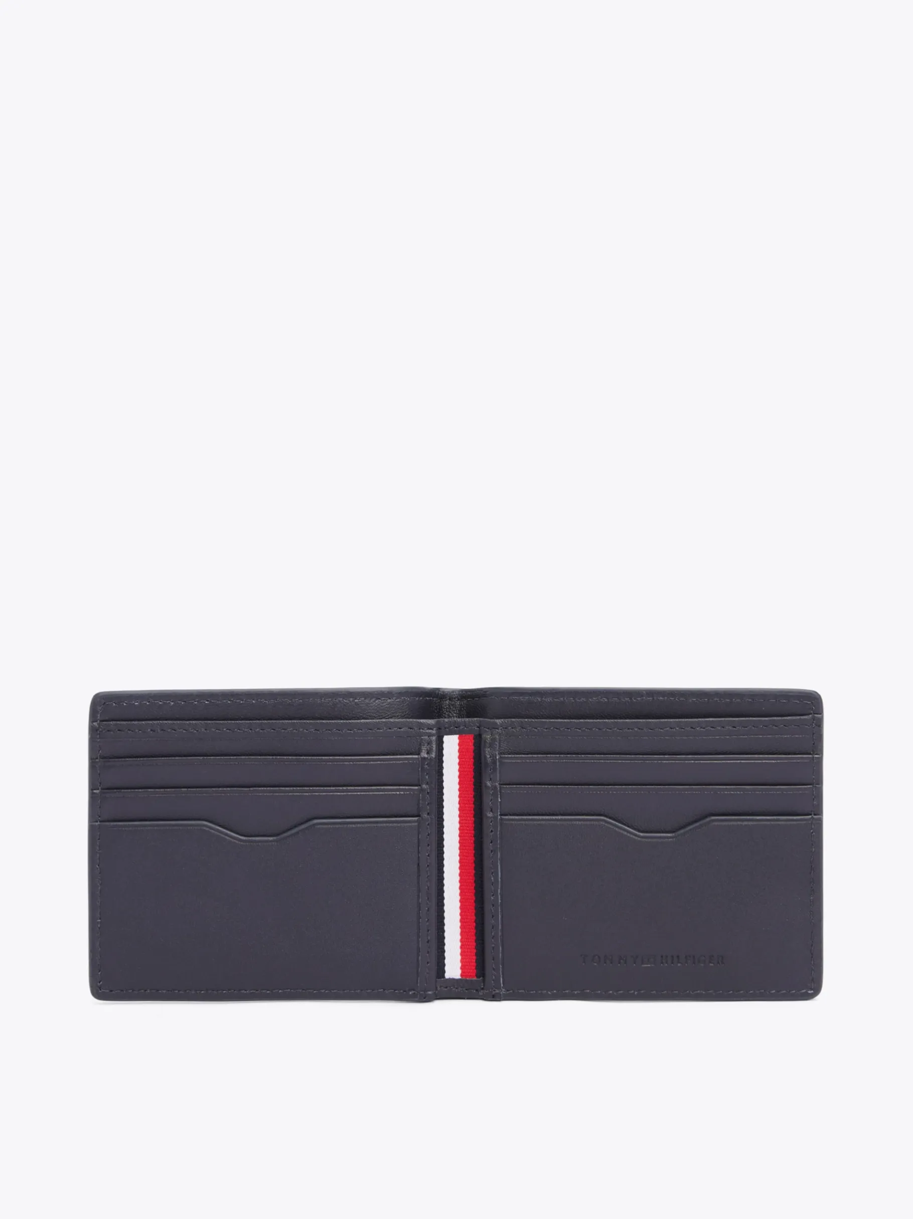 Tommy Hilfiger TH Business Corporate Leder-Brieftasche SPACE BLUE Online