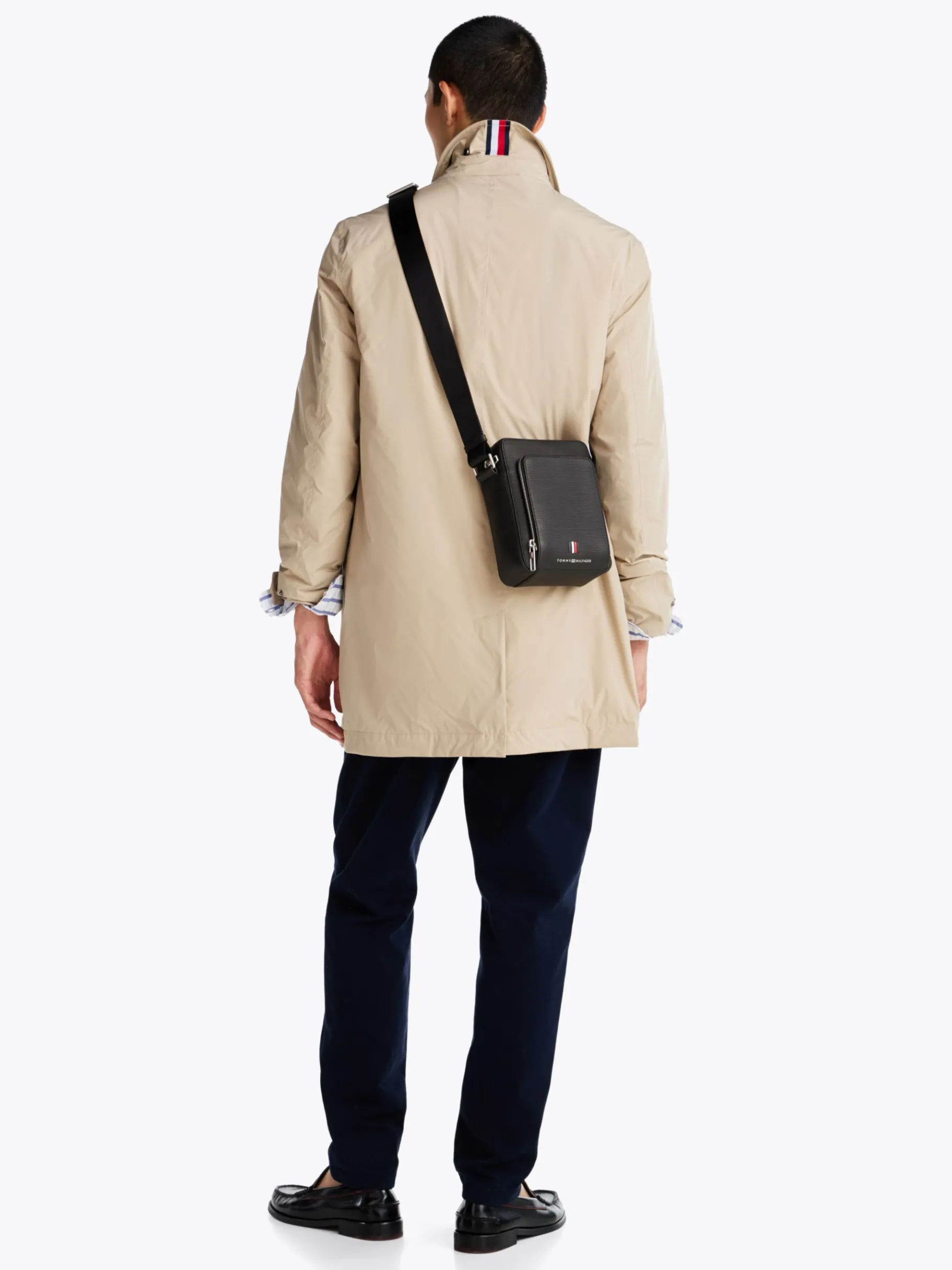 Tommy Hilfiger TH Business Leder-Reportertasche BLACK Best