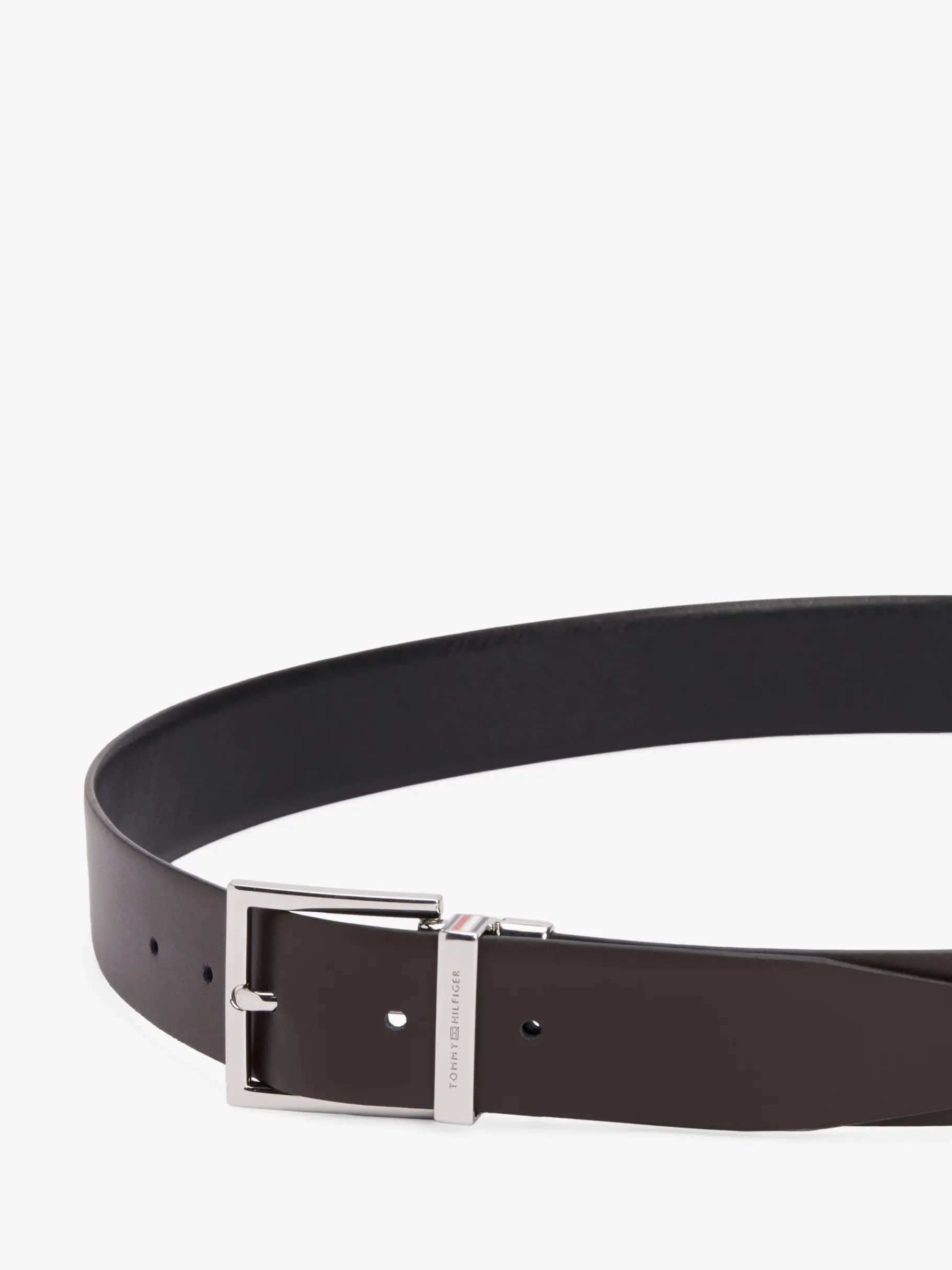 Tommy Hilfiger TH Business Wende-Ledergürtel COFFEE BEAN / BLACK Best