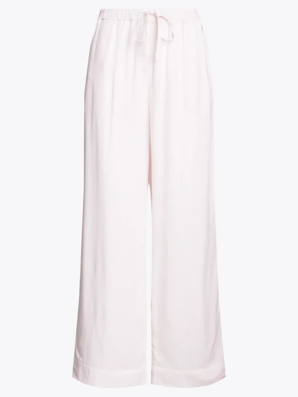 Tommy Hilfiger TH Logo Lace Pyjama-Hose mit Print MONOTYPE ITHACA PEARLY PINK Online