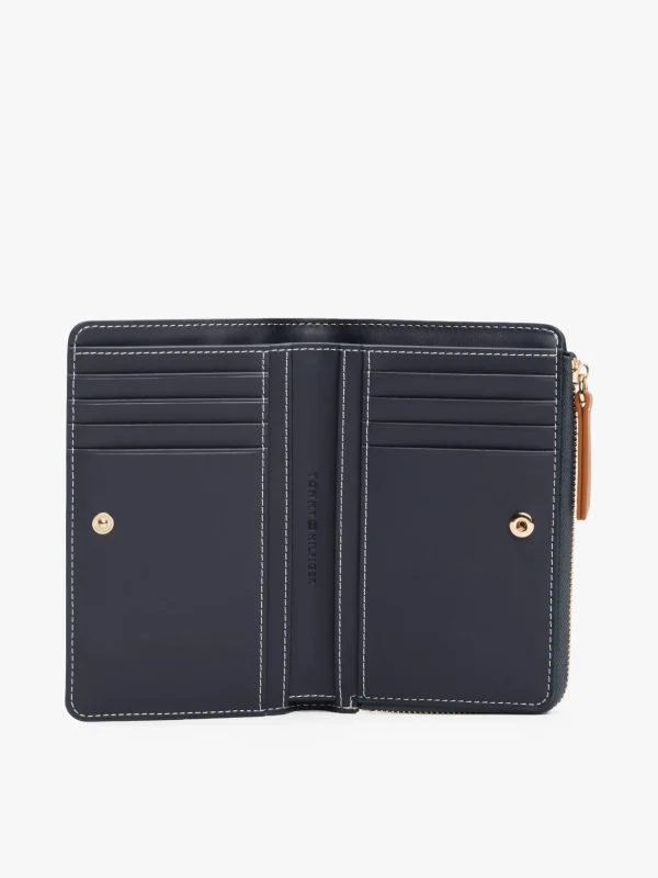 Tommy Hilfiger TH Monoplay Bifold-Geldbörse SPACE BLUE Flash Sale