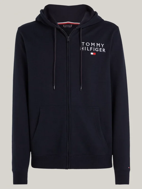 Tommy Hilfiger TH Original Lounge-Hoodie mit Logo DESERT SKY New