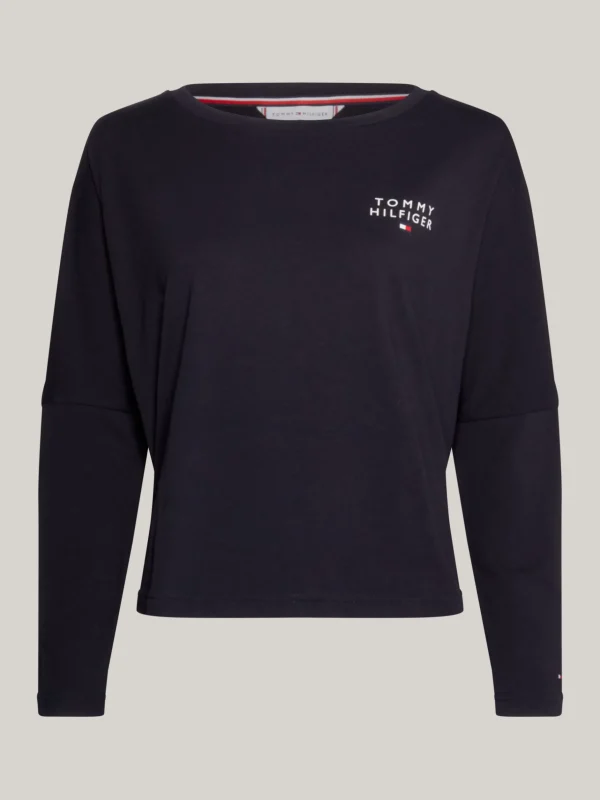 Tommy Hilfiger TH Original Lounge-Langarmshirt DESERT SKY Cheap