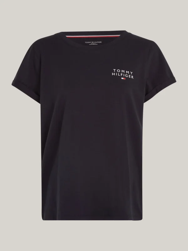 Tommy Hilfiger TH Original Lounge-T-Shirt mit Logo DESERT SKY Hot